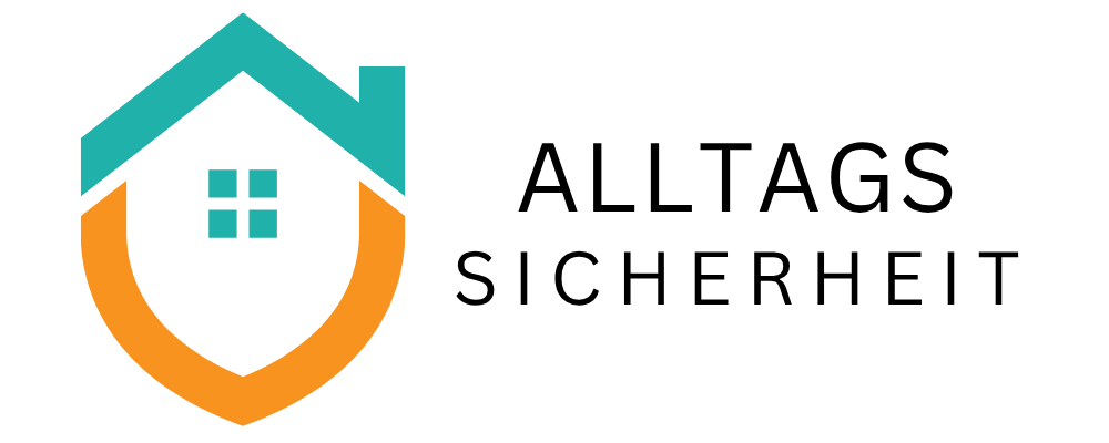 Logo von Alltagssicherheit &ndash; Schild mit Hausdach als Symbol f&uuml;r Sicherheit im Alltag | Alltagssicherheit